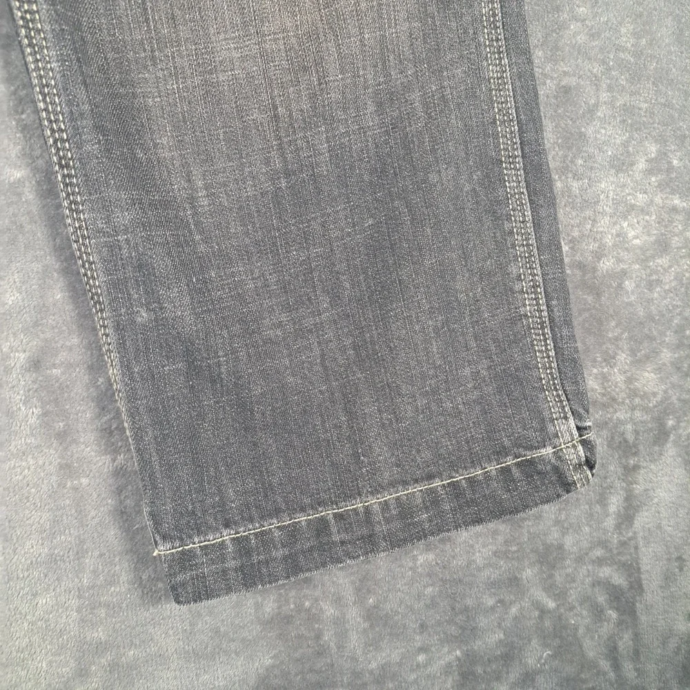 Gap Kids Boys Carpenter Jeans Size 10 Husky Gray Denim Utility Pants Workwear